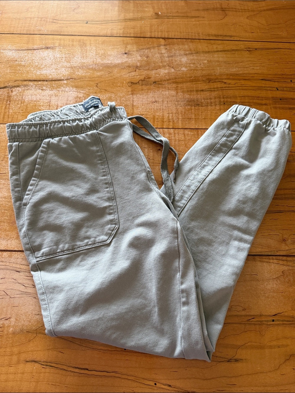 Womens weatherproof vintage light green joggers size small